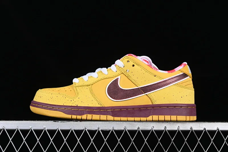All Categories Nk SB Dunk Series Nk SB Dunk Low Low-top sneakers OG version Concepts x SB Dunk Low "Yellow Lobster" Yellow Lobster SB low-top sports and leisure sneakers 313170-137566